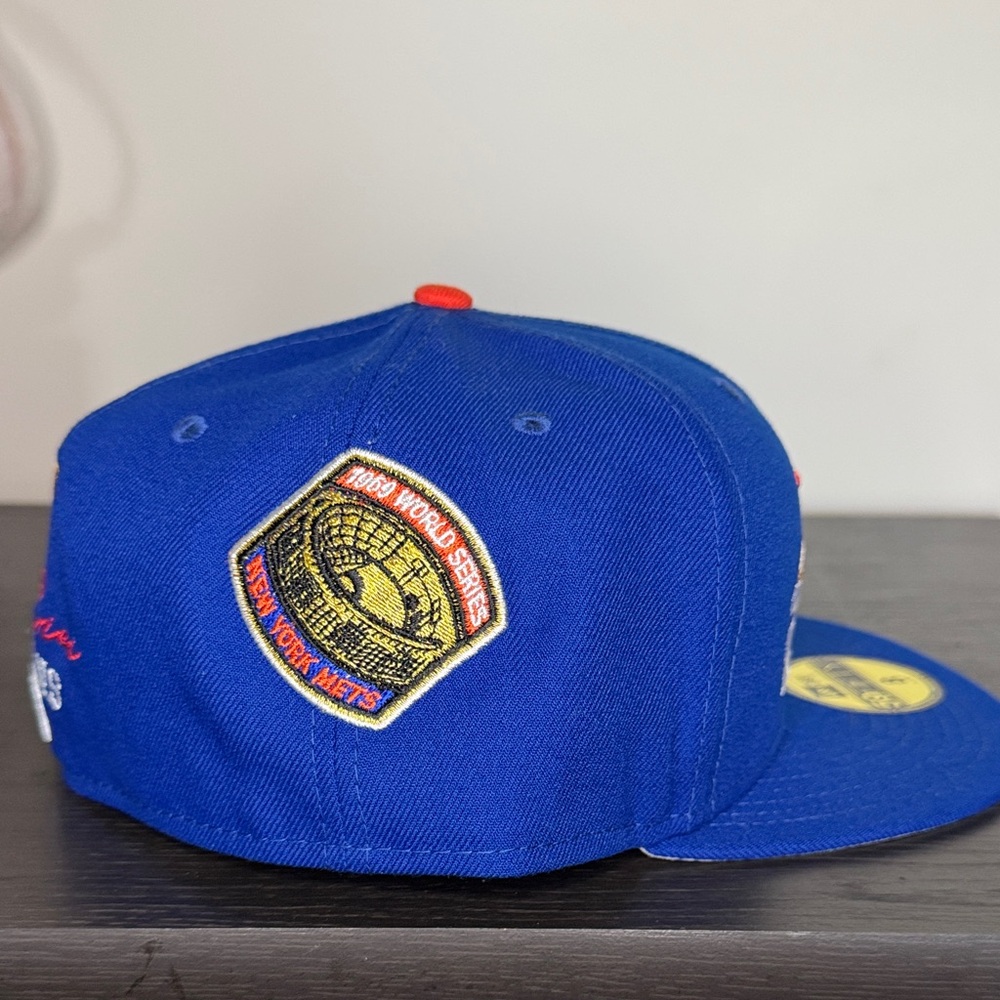 New Era New York Mets World Series 1986 Fitted Cap Mens size 8 - Picture 2 of 9